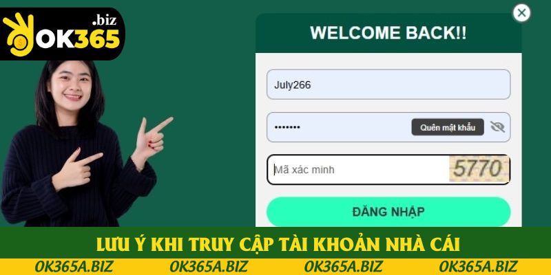Một vài lưu ý quan trọng khi truy cập tài khoản nhà cái Một vài lưu ý quan trọng khi truy cập tài khoản nhà cái